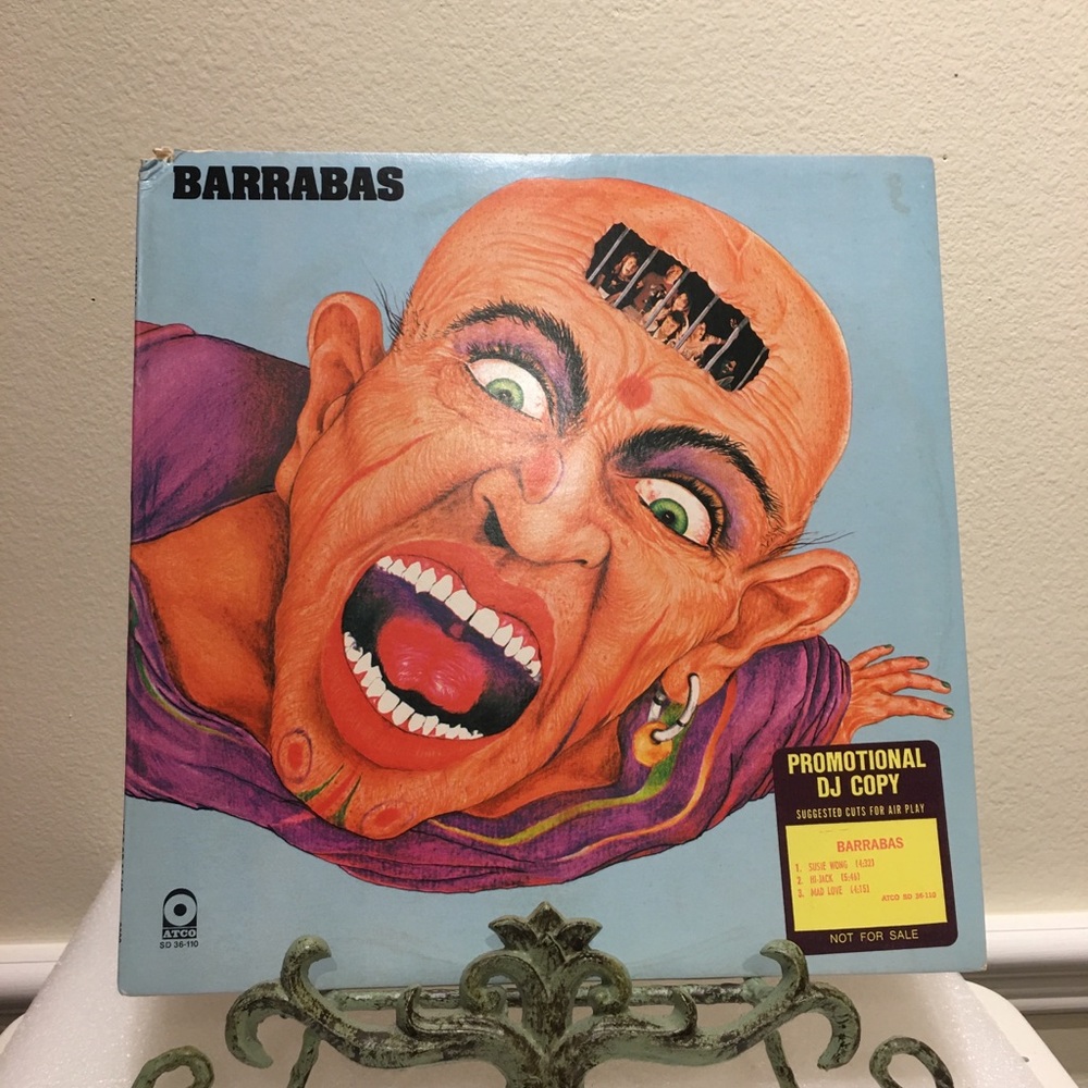 Barrabas s/t Vinyl LP  ATCO Records 1975 Funk DJ/promo